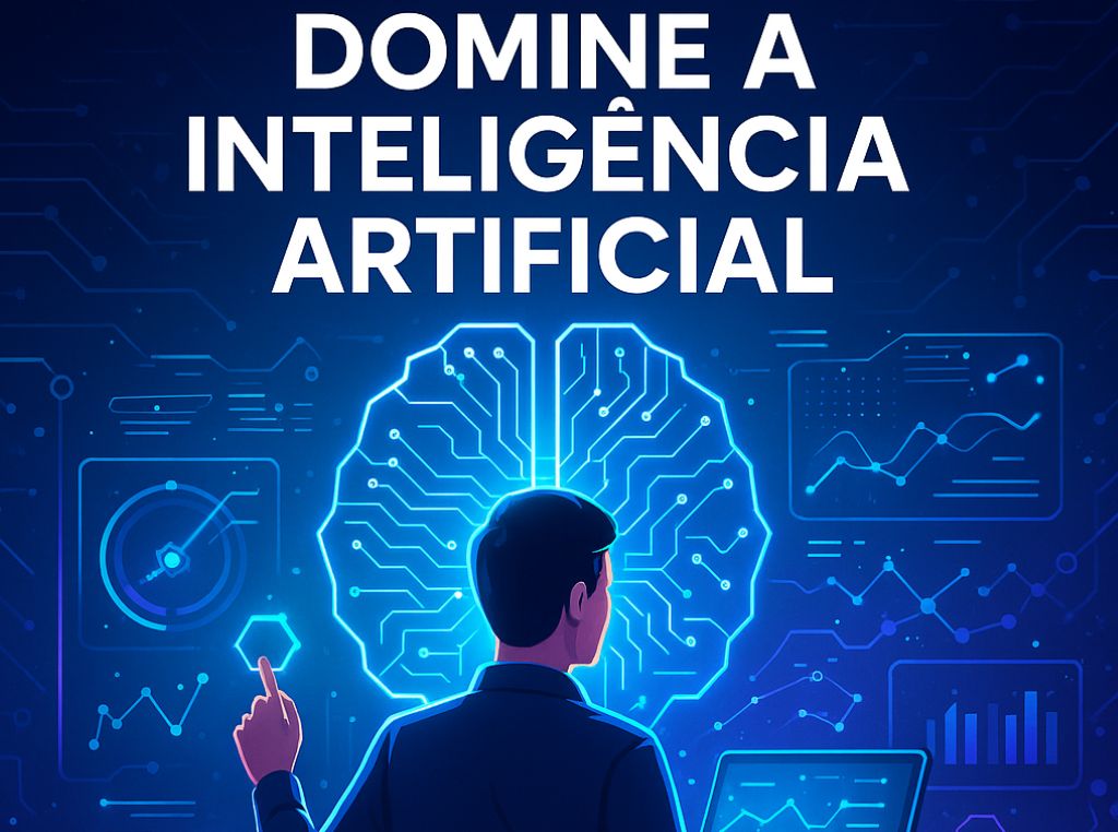 Capa do curso DOMINE A INTELIGÊNCIA ARTIFICIAL