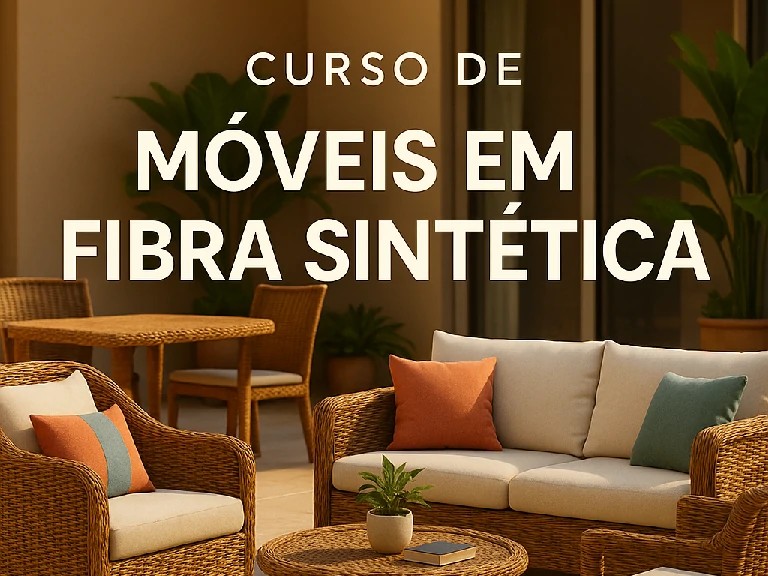 Capa do curso MÓVEIS EM FIBRA SINTÉTICA